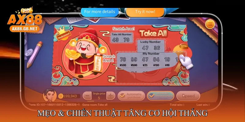 Mẹo & chiến thuật tăng cơ hội thắng